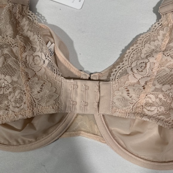 NWT Aubade [ 32G US‎ ] NK13 Underwire Lace Bra in Nude D'Ete #7012 - Picture 8 of 11